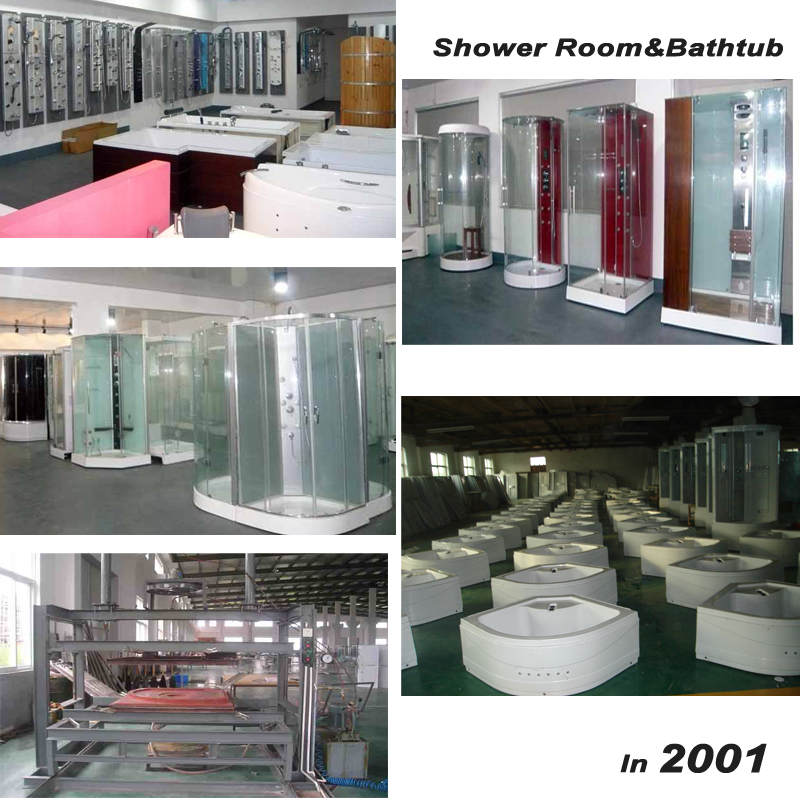 2001 год: мы производим душ и ванну